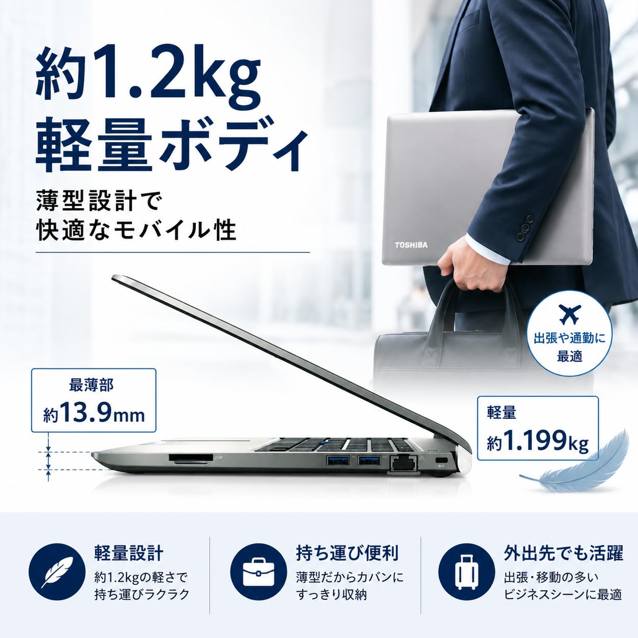 Amazon.co.jp: 【整備済み品】 ノートパソコン東芝 Core i7 (8550U)第8